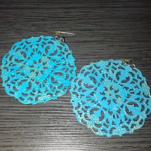 Blue Earrings